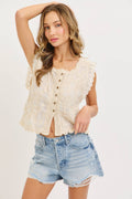 Sandy Bloom Blouse