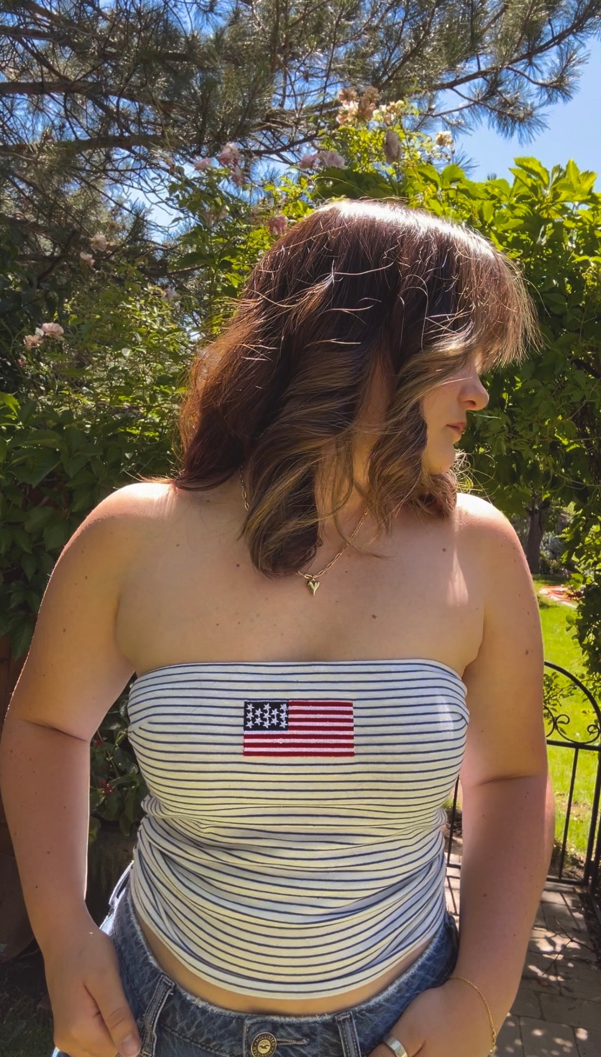 Stars and Stripes Tube Top