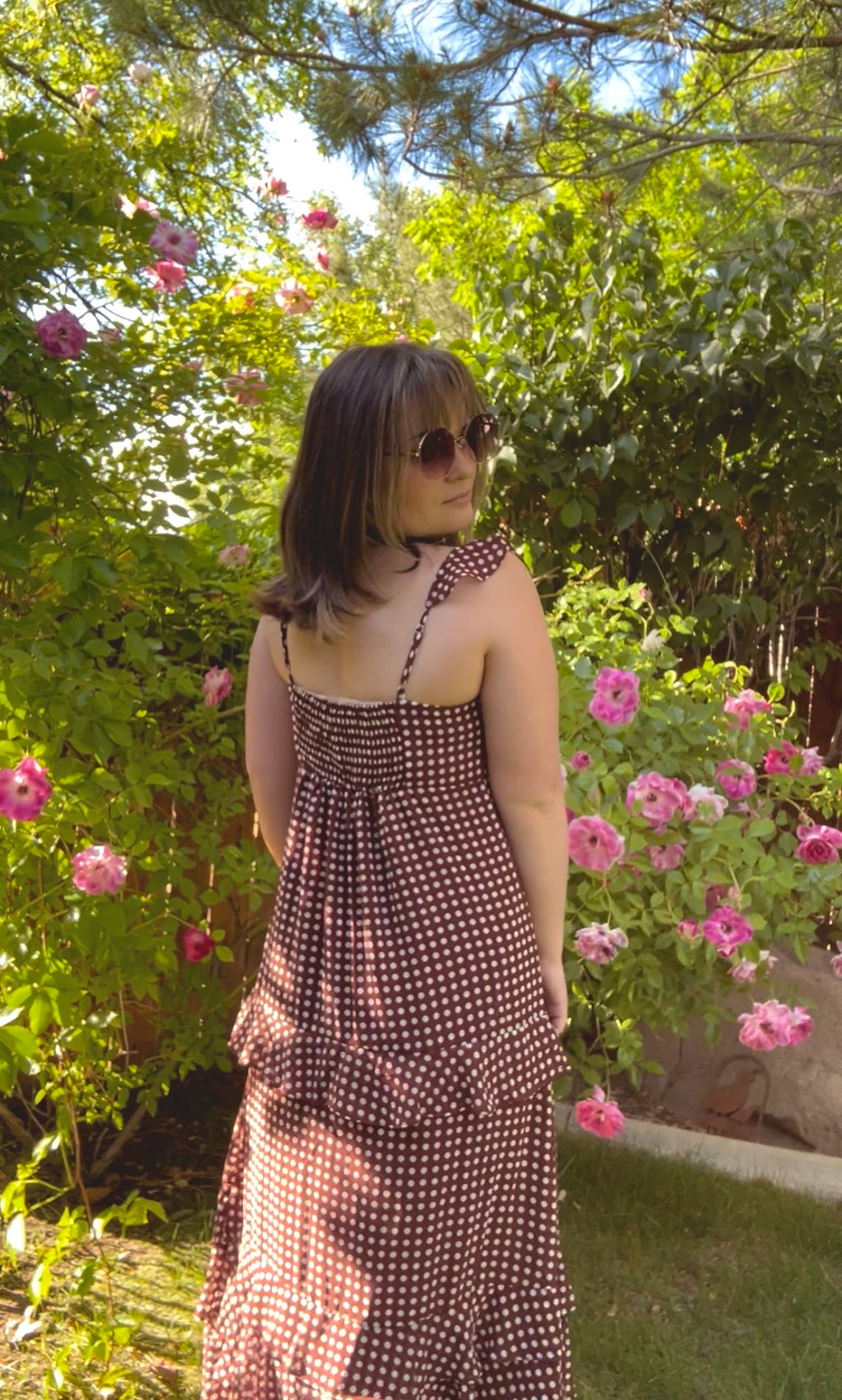 Espresso Meadow Dress