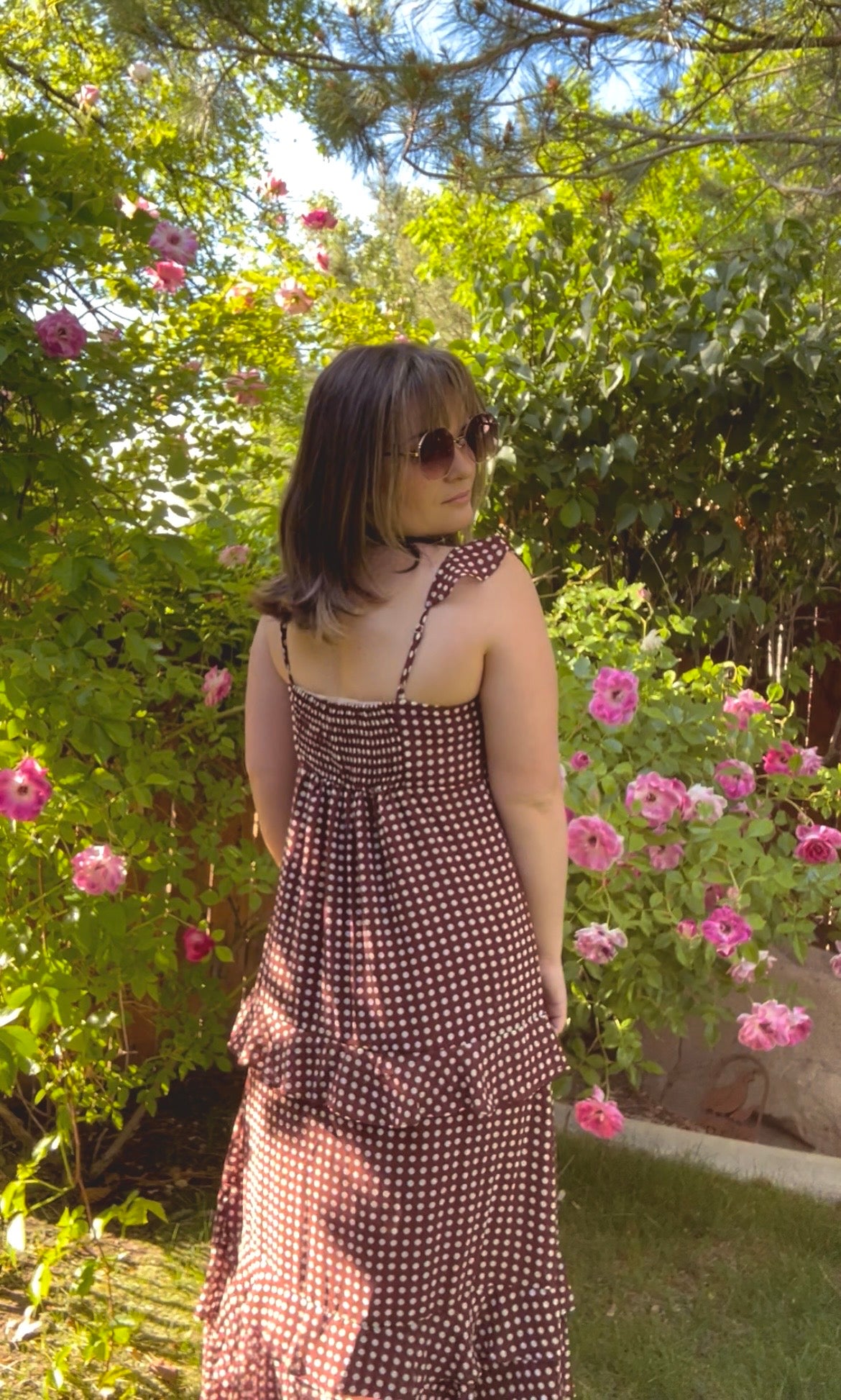Espresso Meadow Dress