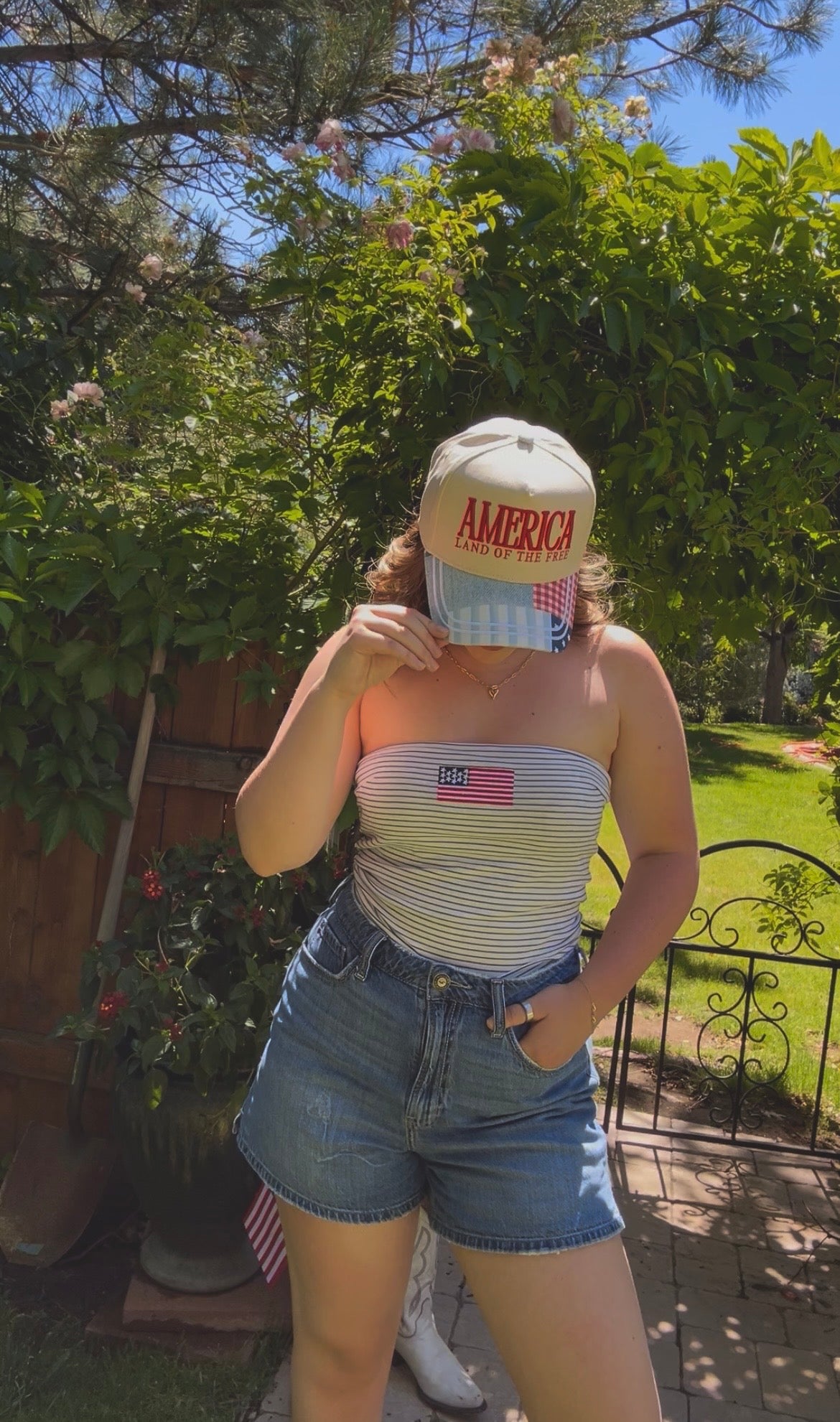 Stars and Stripes Tube Top