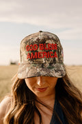 God Bless America Trucker Hat