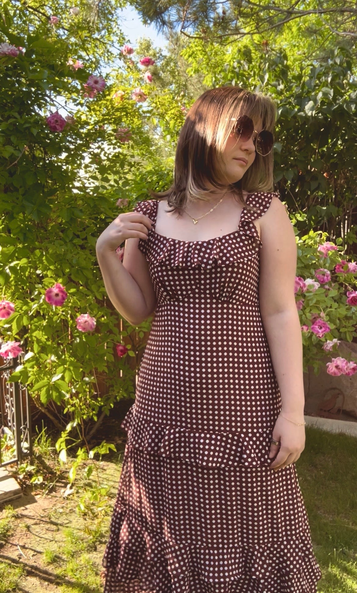 Espresso Meadow Dress