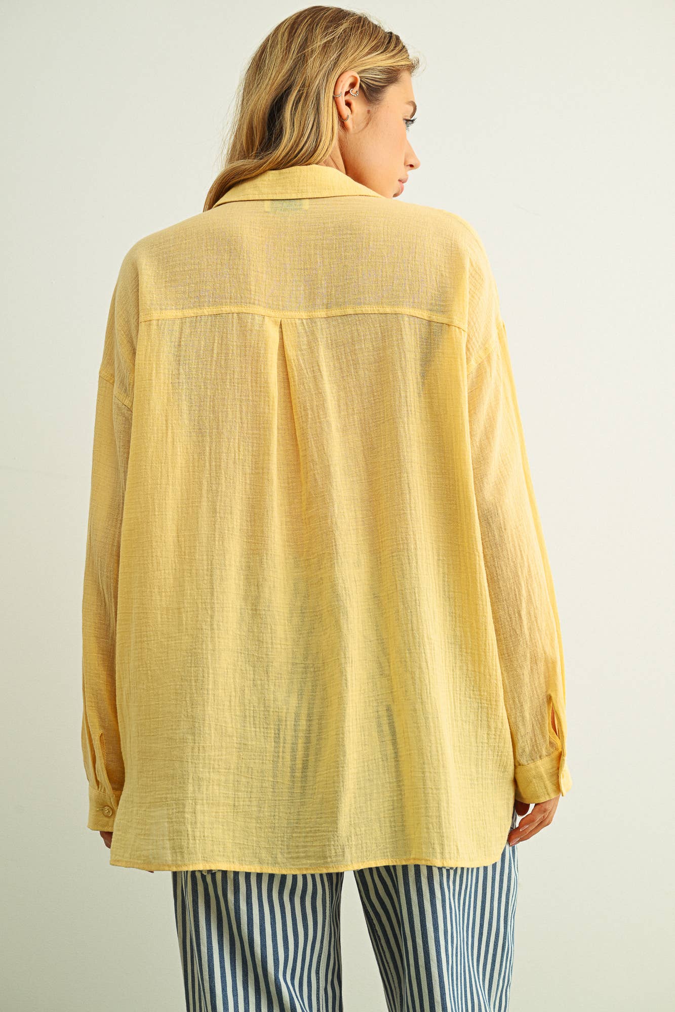 Butter Button-Down Top