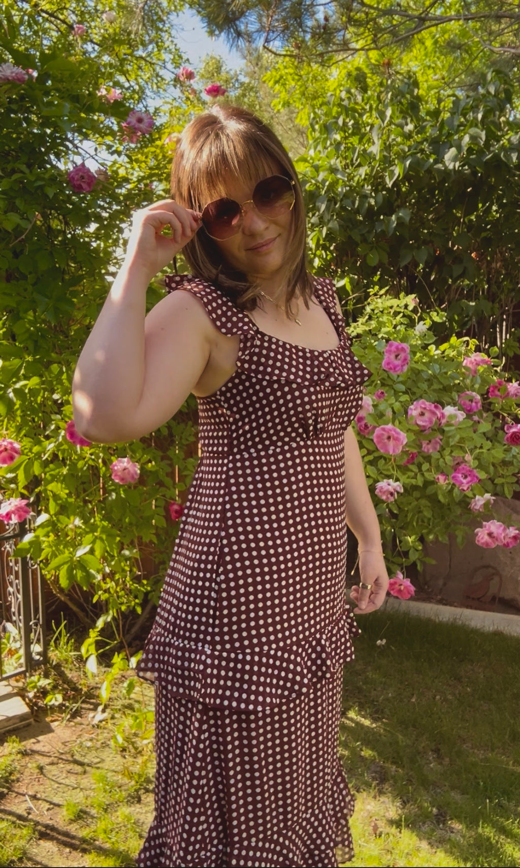 Espresso Meadow Dress
