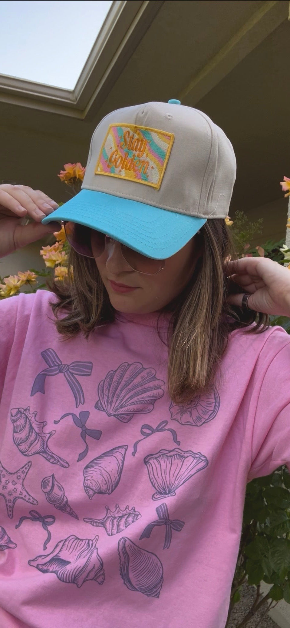 Stay Golden Patch Hat