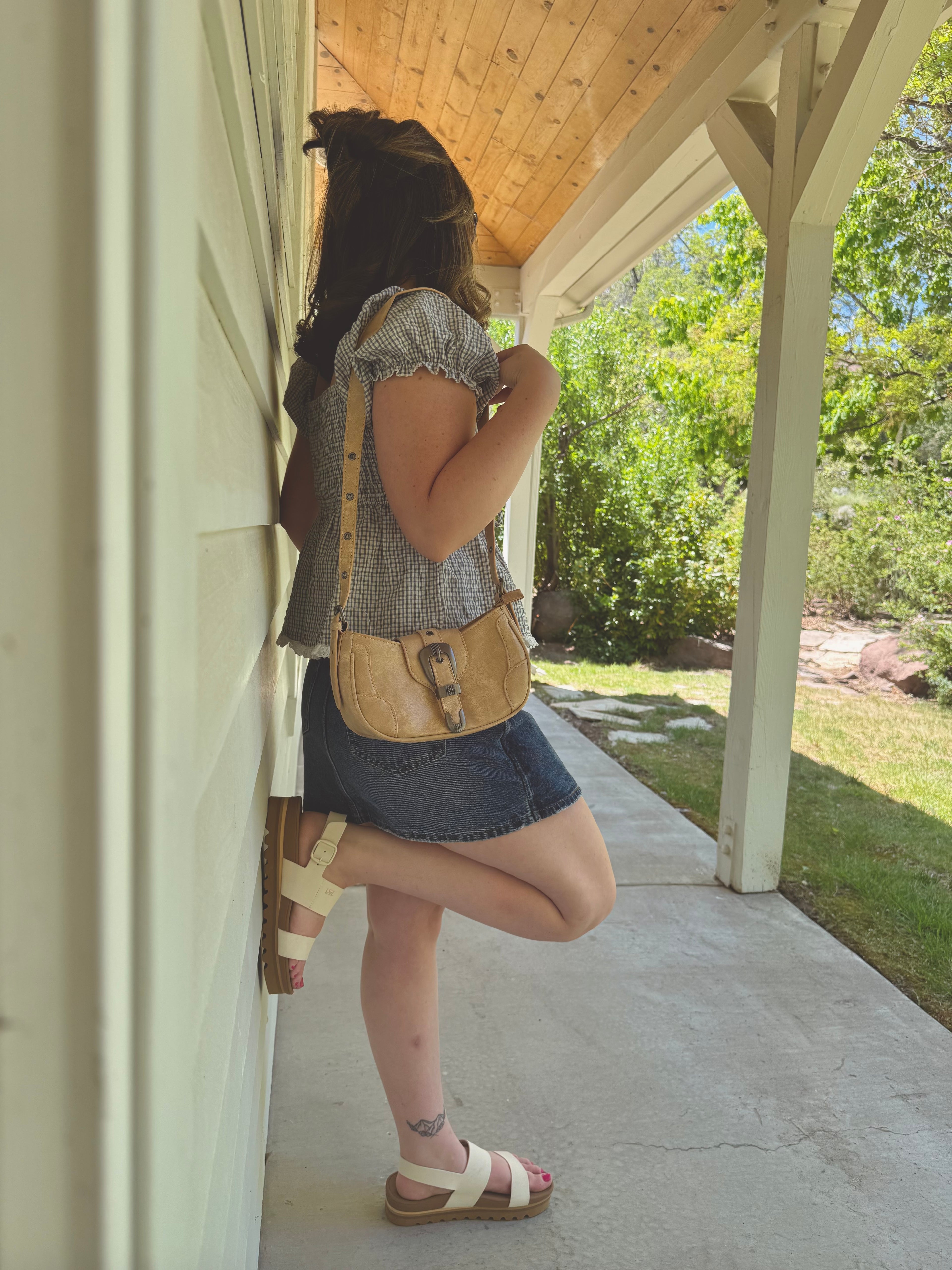 Golden Hour Shoulder Purse