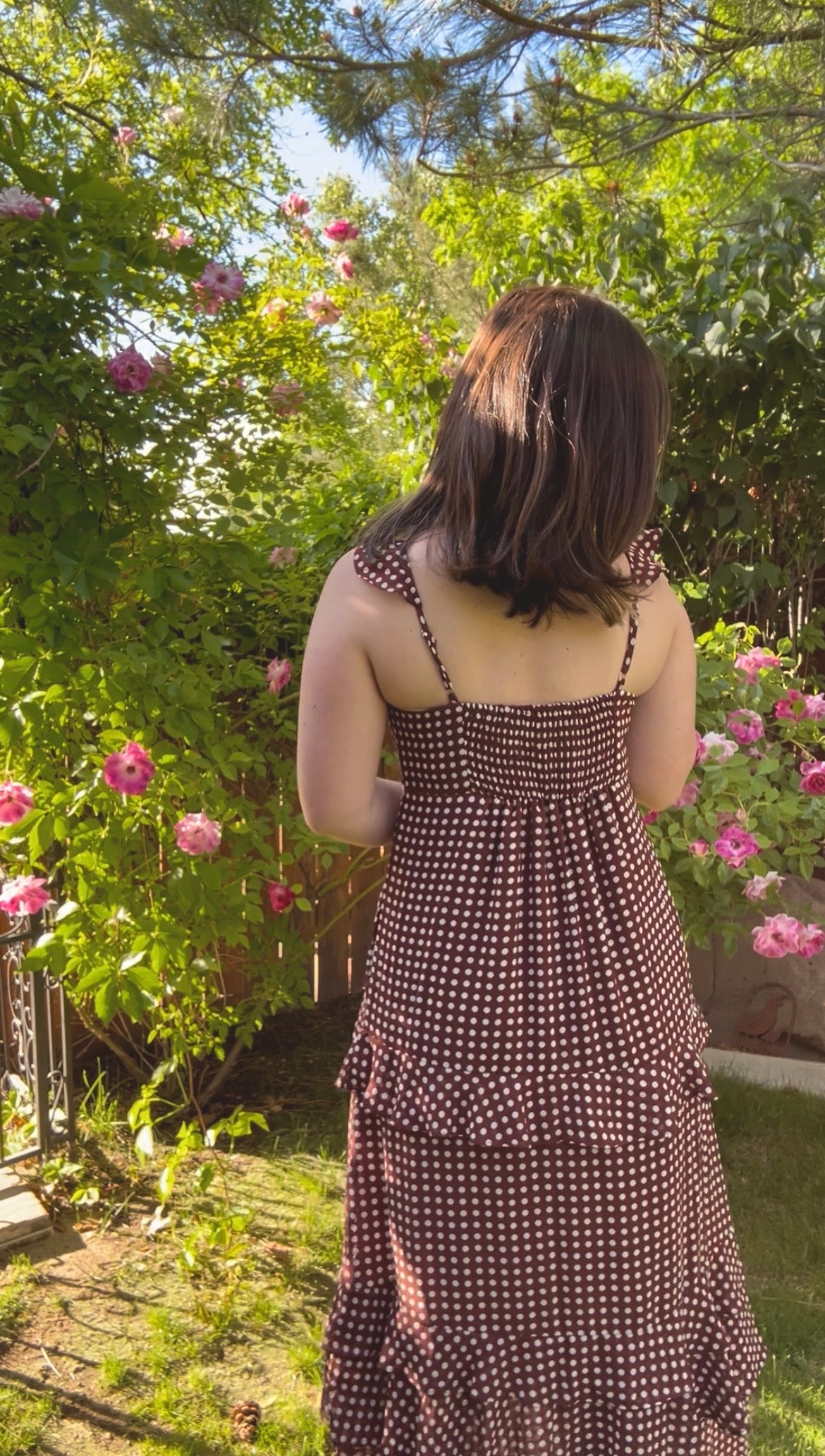 Espresso Meadow Dress