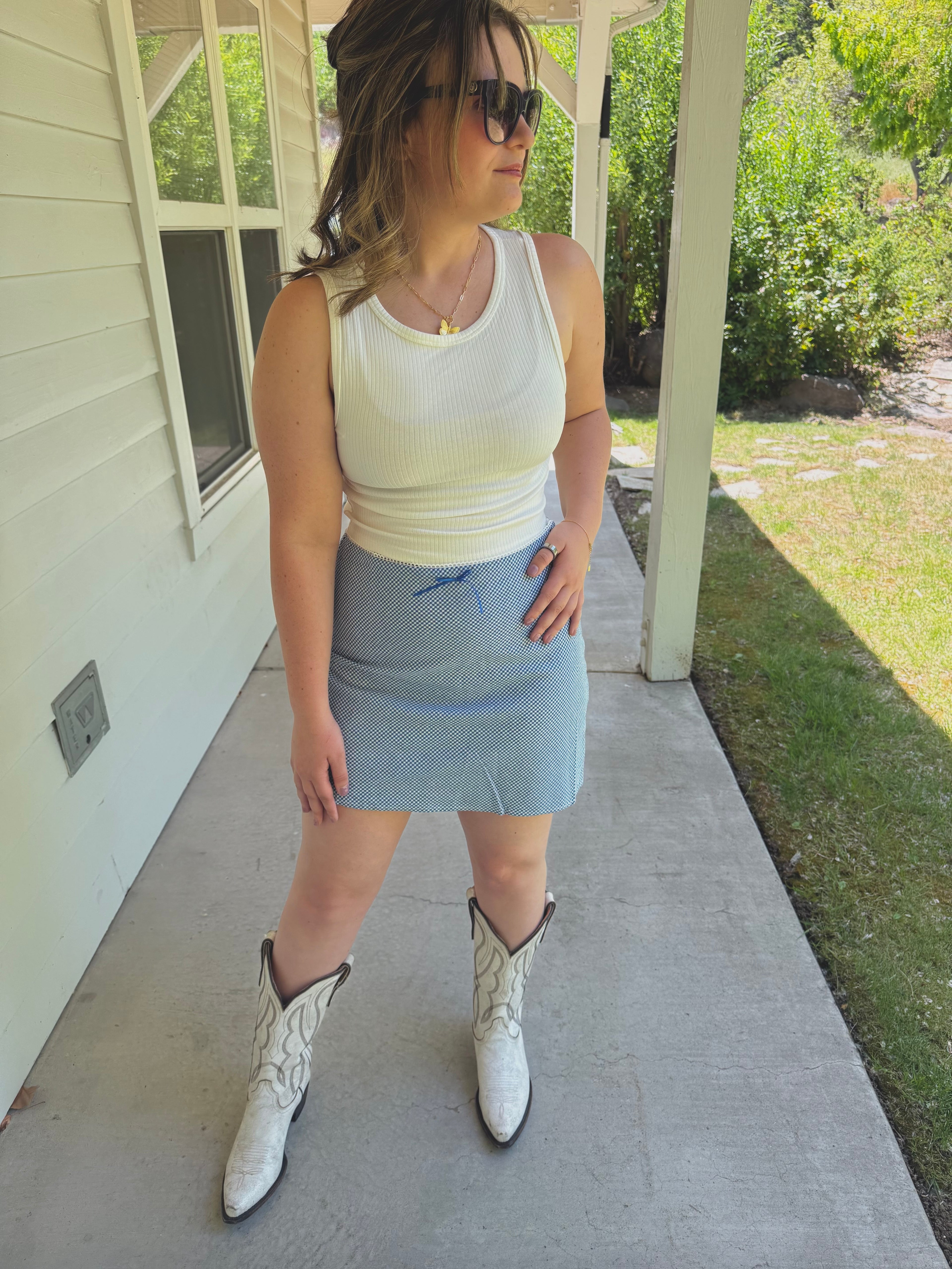 Blue Moon Mini Skirt