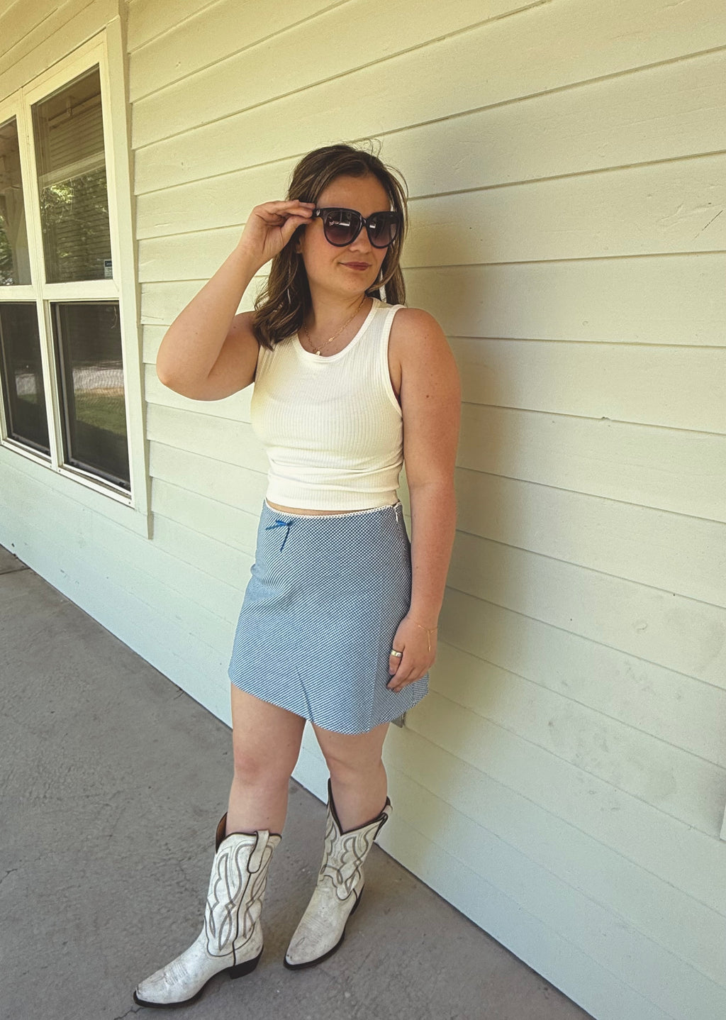 Blue Moon Mini Skirt