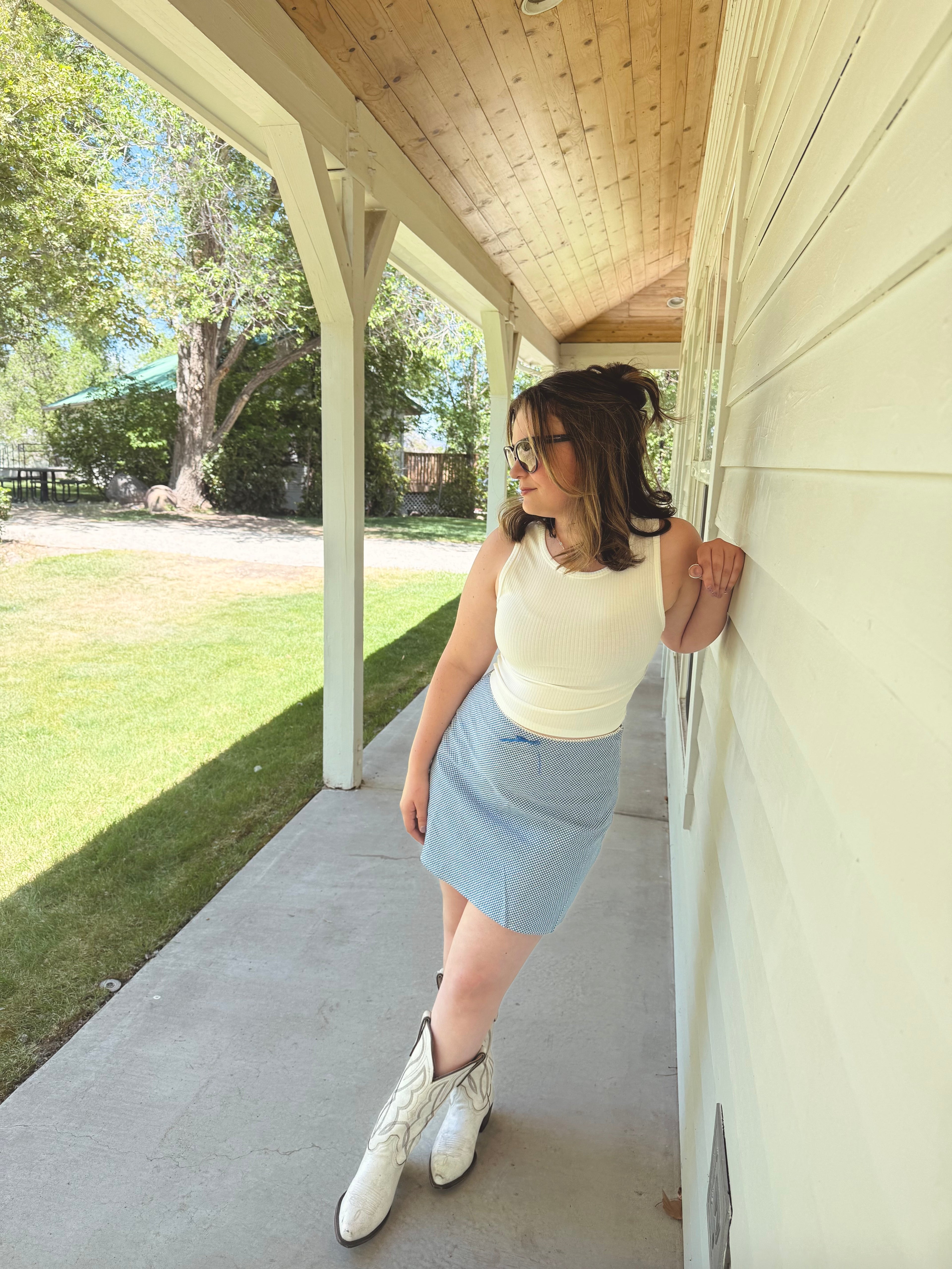 Blue Moon Mini Skirt