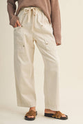 Drawstring  Utility Trouser